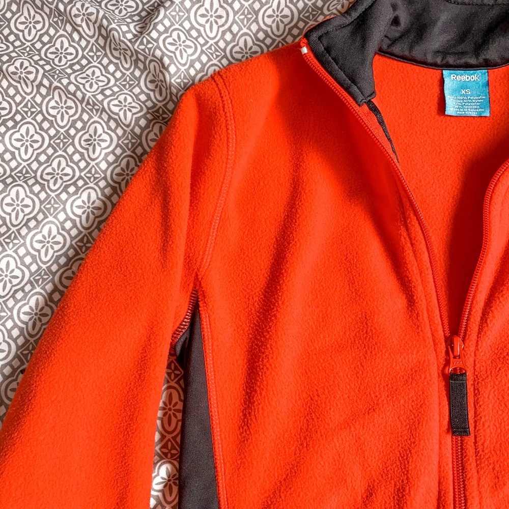 Fleece Reebok jacket